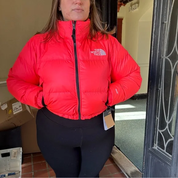 New with tags! Size L North Face Women's Nuptse Short Jacket in